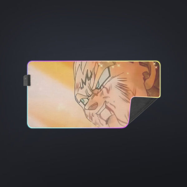 Majin Vegeta Sacrifice Battle Super Saiyan Extraordinary 3D cool LED  Mouse Pad