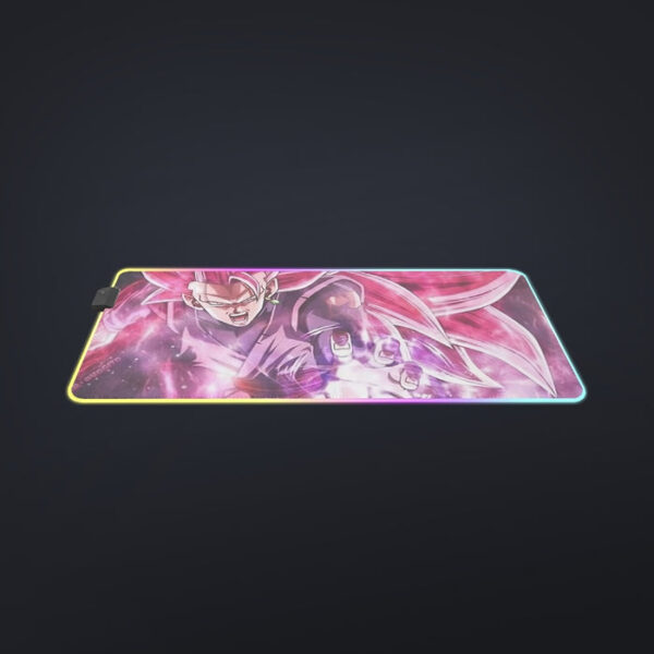 Dragon Ball Black Goku Rose 3 Ultra Instinct Epic 3D cool LED Mouse Pad