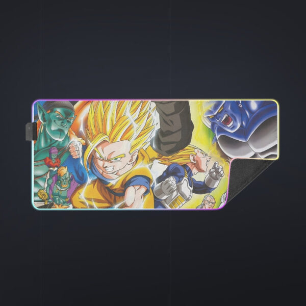 Dragon Ball Gohan Kid Super Saiyan Villain Vibrant Color Design  cool LED  Mouse Pad