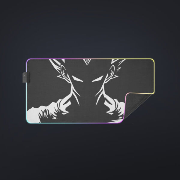 Dragon Ball Z Bad-Ass King Vegeta Graphic  LED  Mouse Pad