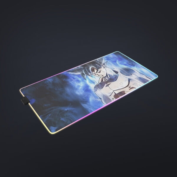 Dragon Ball Super Goku Ultra Instinct Blue Cool Casual cool LED Mouse Pad