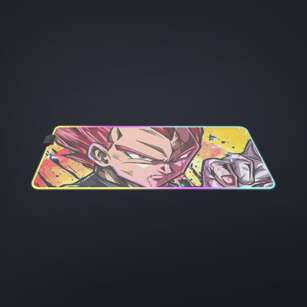 Dragon Ball Z Vegeta God cool LED Mouse Pad