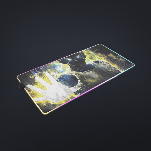 Dragon Ball Z Super Saiyan Vegeta Yellow Aura Epic cool LED  Mouse Pad