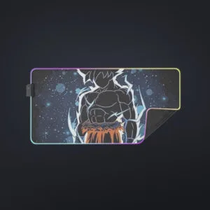 Dragon Ball Z Goku Ultra Instinct Shadow cool LED Mouse Pad