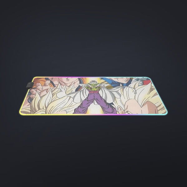 Dragon Ball Goku Vegeta Saiyan Piccolo Namekian Vibrant Design Cool LED Mouse Pad