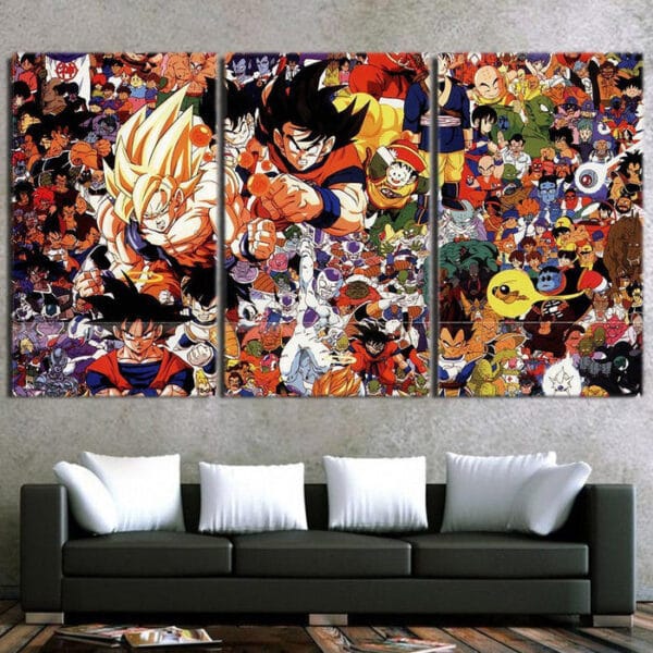 Dragon Ball Z Canvas  Anime Manga All Characters