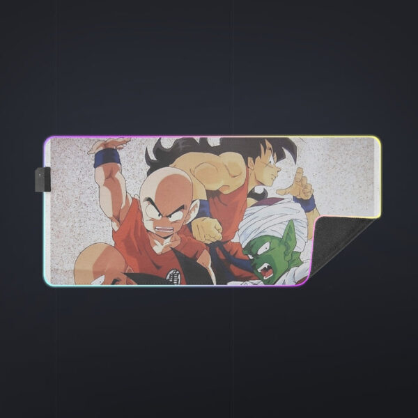 Dragon Ball Goku Piccolo Krillin Heroes Group Awesome Design cool LED Mouse Pad