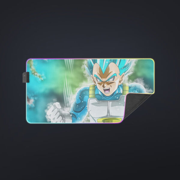 Dragon Ball Super Blue Vegeta Super Saiyan God Cool  cool LED  Mouse Pad