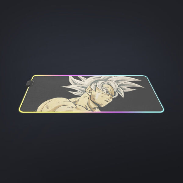 Dragon Ball Super Mastered Ultra Instinct Goku cool LED Mouse Pad