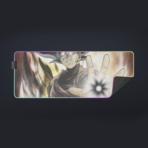 Dragon Ball Super Black Goku Black Hole Creation cool LED Gaming Mouse Pad