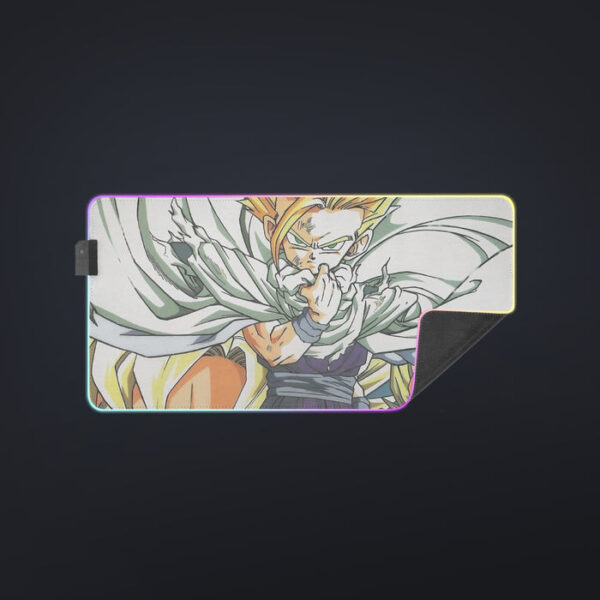 Dragon Ball Teen Gohan Super Saiyan Goku Vegeta Trunks Super Style cool LED Mouse Pad