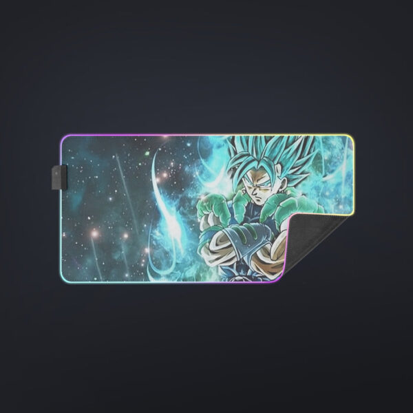 Dragon Ball Gogito 2 Blue Super Saiyan Kaioken Cool cool LED  Mouse Pad