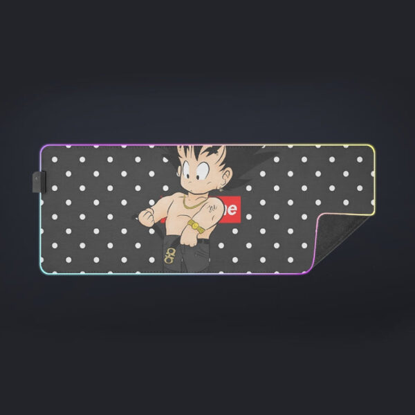 Dragon Ball Supreme Goku Kid Gangster Style Cool LED Mouse Pad