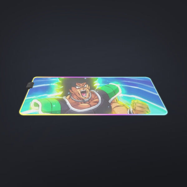 Dragon Ball Super Angry Broly Legendary Super Saiyan cool LED  Mouse Pad