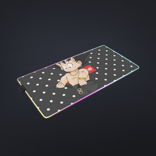 Dragon Ball Supreme Goku Kid Gangster Style Cool LED Mouse Pad