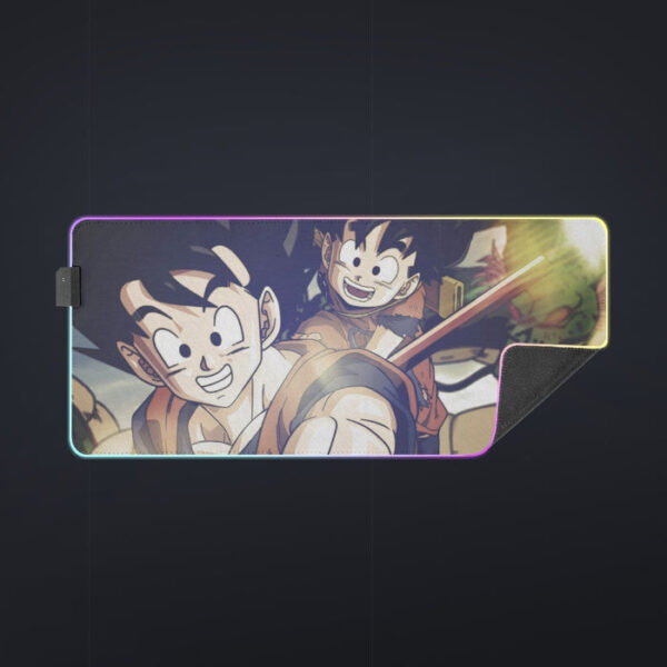 Dragon Ball Z Goku Gohan  LED Mouse Pad