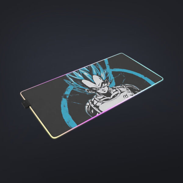 Dragon Ball Super SSGSS Vegeta Whis Symbol  cool LED  Mouse Pad