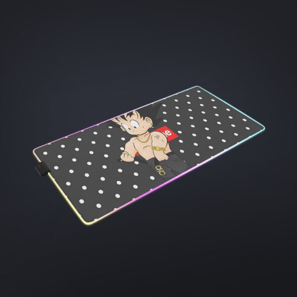 Dragon Ball Supreme Goku Kid Gangster Style Cool LED Mouse Pad