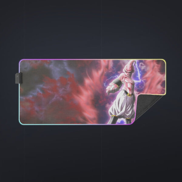 Majin Ultimate Mighty Kid Buu Tie Dye Lightning Amazing 3D cool LED Mouse Pad