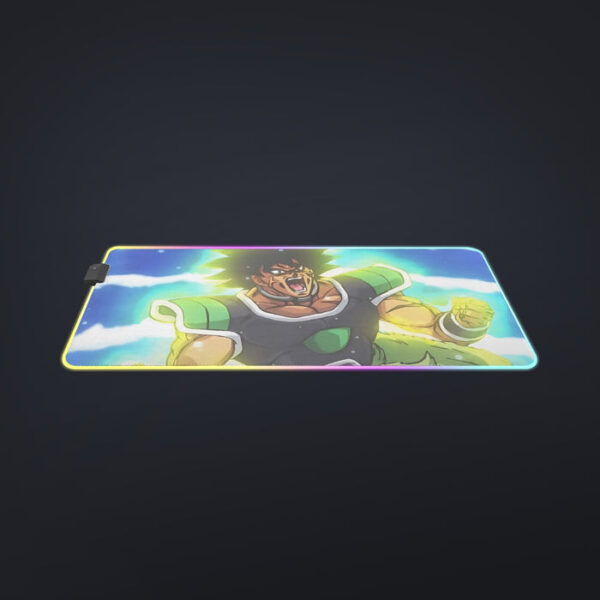 Dragon Ball Z Broly Wearing His Control Mechanism cool  LED Mouse Pad