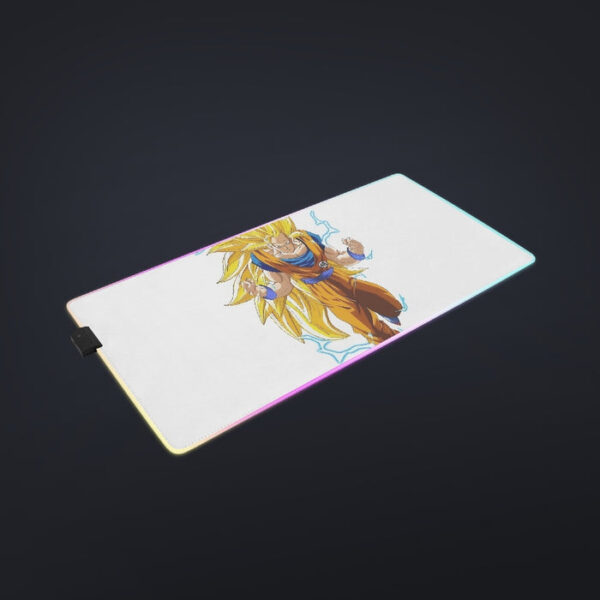 Goku Super Saiyan 3 cool LED  Mouse Pad