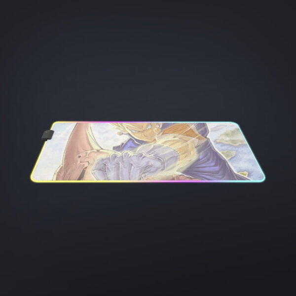 Dragon Ball Z Vegito Punching Super Buu cool LED  Mouse Pad