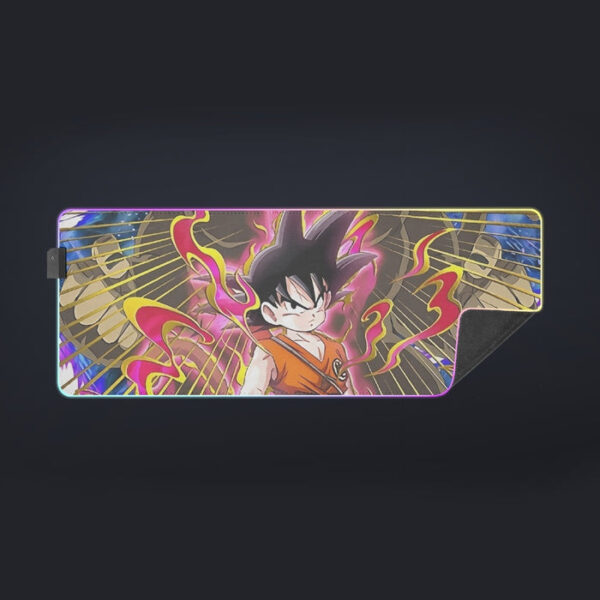 Great Ape Monkey Kid Goku Galaxy High-Quality Battle 3D cool LED  Mouse Pad