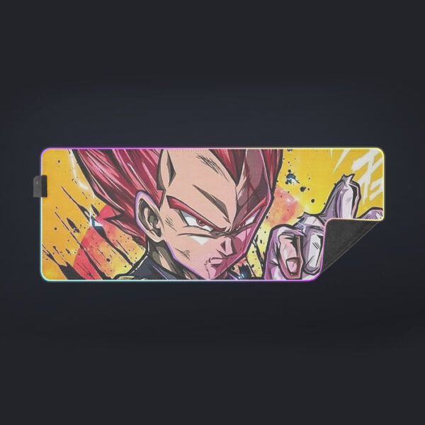 Dragon Ball Z Vegeta God cool LED Mouse Pad