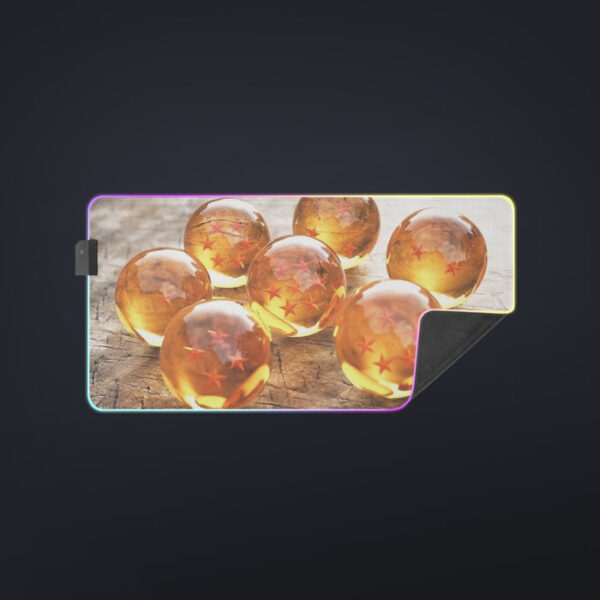 Dragon Ball Z Shenron Dope 7 Stars Crystal Balls Set cool LED Mouse Pad