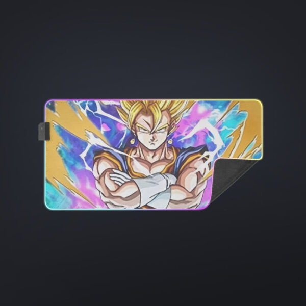 Dragon Ball Vegito Super Power Aura Thunder Earing Super Saiyan cool LED  Mouse Pad