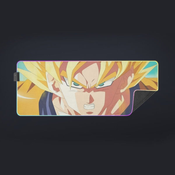 Dragon Ball Goku Super Saiyan Hero Thunder Design Street Style cool LED  Mouse Pad