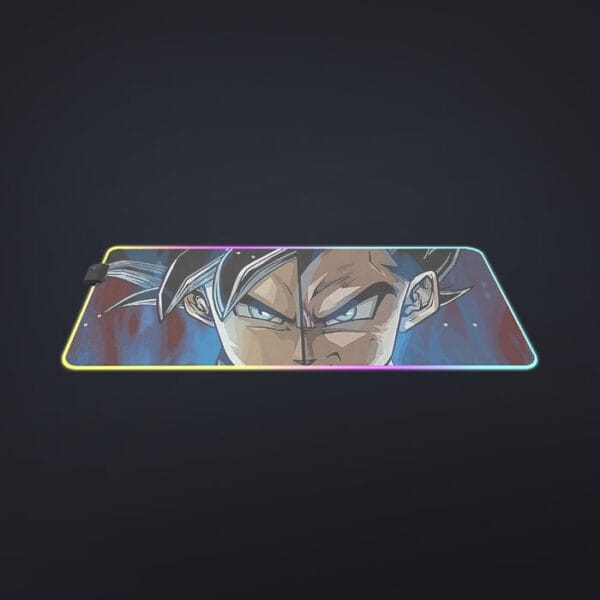 Dragon Ball Z Shirt  SSJ Goku x SSJ Vegeta Fusion cool LED Mouse Pad