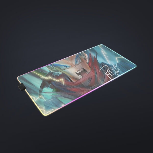 Dragon Ball Super Future Trunks Rage cool LED  Mouse Pad