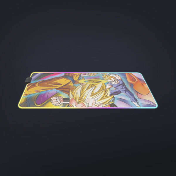 Dragon Ball Super Gogeta Super Saiyan Fusion Streetwear Design cool LED Mouse Pad