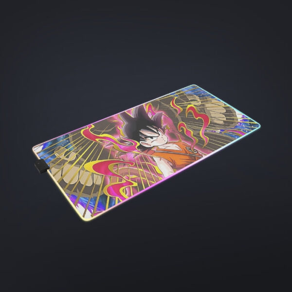 Great Ape Monkey Kid Goku Galaxy High-Quality Battle 3D cool LED  Mouse Pad