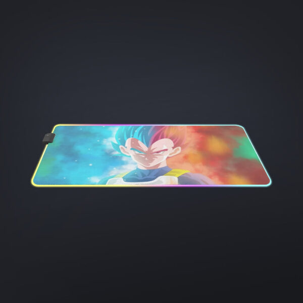 DBZ Vegeta Super Saiyan God Blue SSGSS Cool Portraits cool  LED Mouse Pad