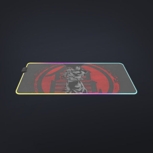 Dragon Ball Z Goku's Logo cool LED Mouse Pad