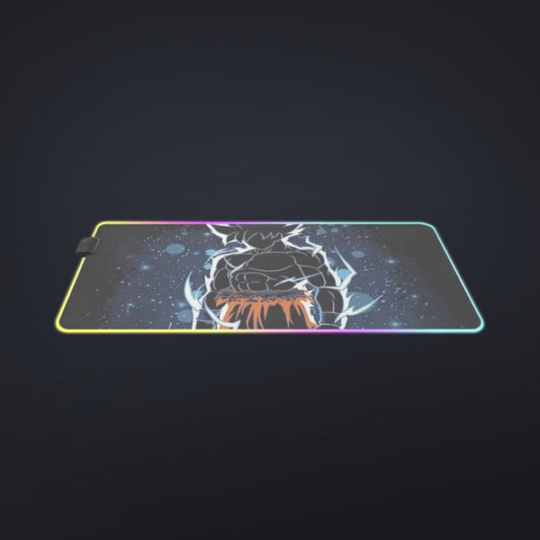 Dragon Ball Z Goku Ultra Instinct Shadow cool LED Mouse Pad