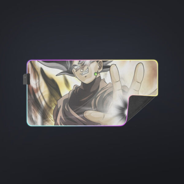 Dragon Ball Super Black Goku Black Hole Creation cool LED Gaming Mouse Pad