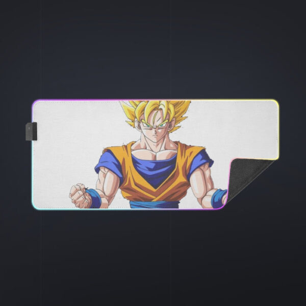 Goku Transformation Thunder Black Super Saiyan cool  LED  Mouse Pad