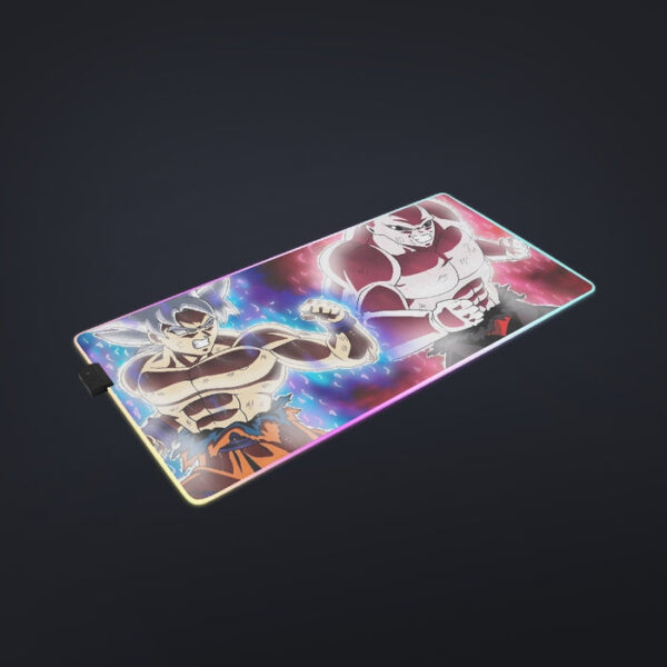 Dragon Ball Super Goku vs Jiren Fierce Battle Full Print cool LED Mouse Pad