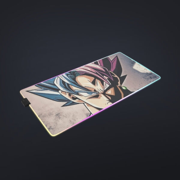 Dragon Ball Super SSGSS cool LED Mouse Pad