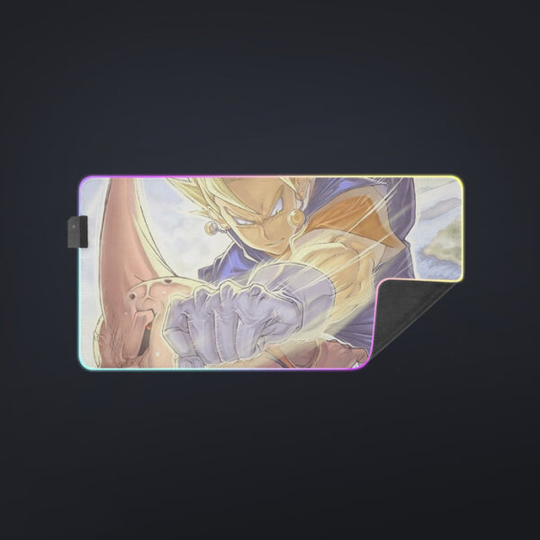 Dragon Ball Z Vegito Punching Super Buu cool LED  Mouse Pad