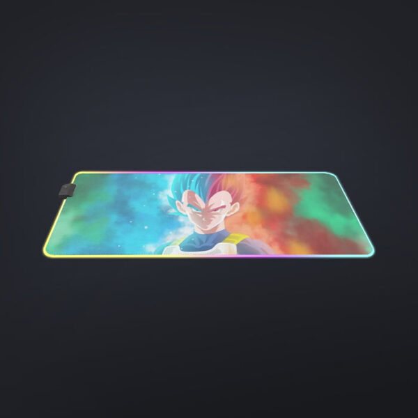 DBZ Vegeta Super Saiyan God Blue SSGSS Cool Portraits cool  LED Mouse Pad