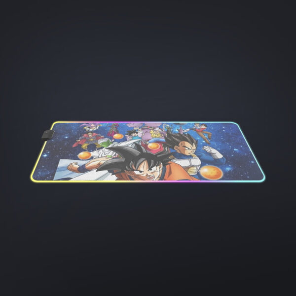 Dragon Ball Super Destruction Gods Goku Vegeta cool  LED Mouse Pad