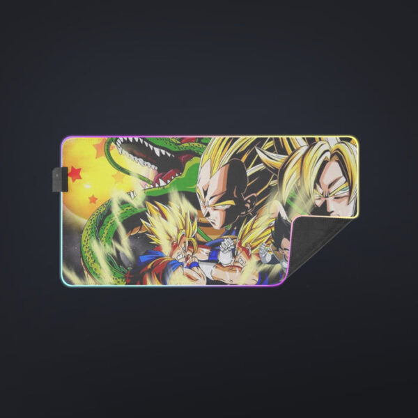 Dragon Ball GT Vegeta Transformations LED Mouse Pad