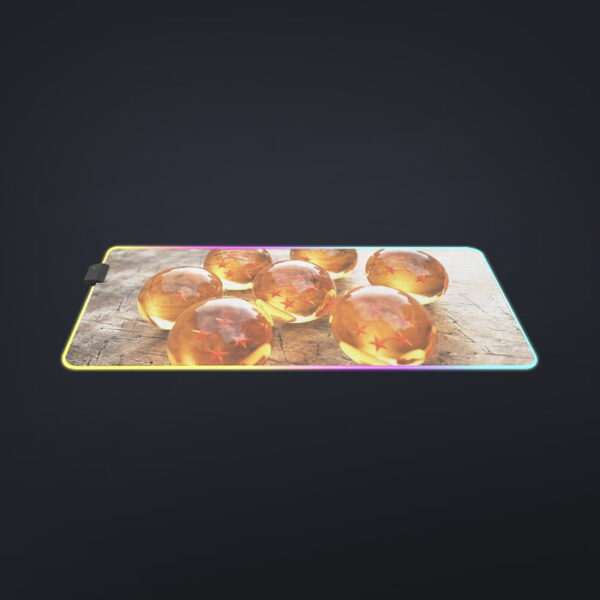 Dragon Ball Z Shenron Dope 7 Stars Crystal Balls Set cool LED Mouse Pad