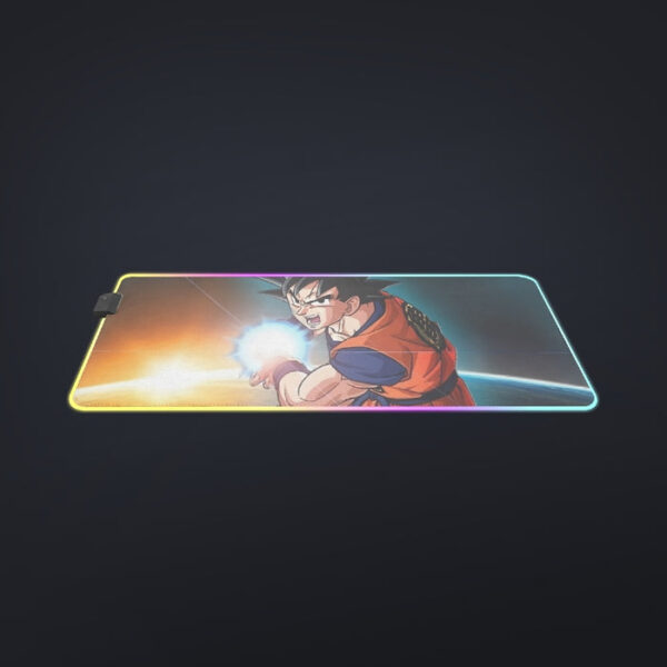 Goku Kamehameha cool  LED Mouse Pad