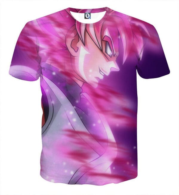 DBZ Goku Black Super Saiyan God Unique Style Fan Art T-shirt