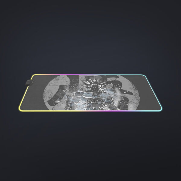 Goku Ultra Instinct Black cool LED Mouse Pad